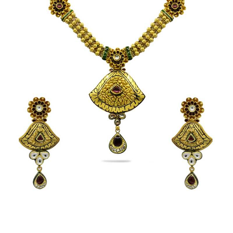 Gold kitty set sales design with price