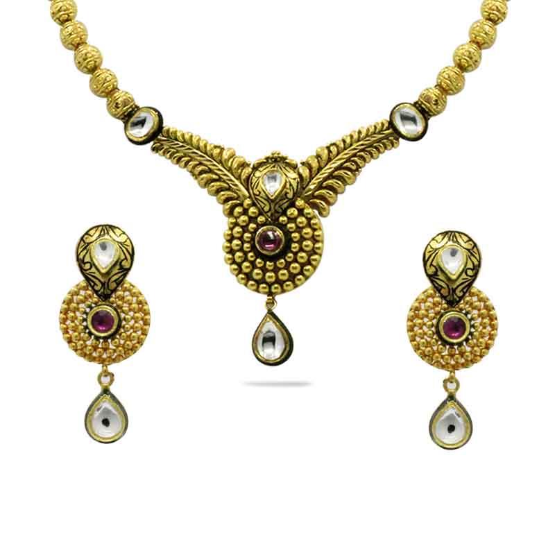 Light weight gold shop set