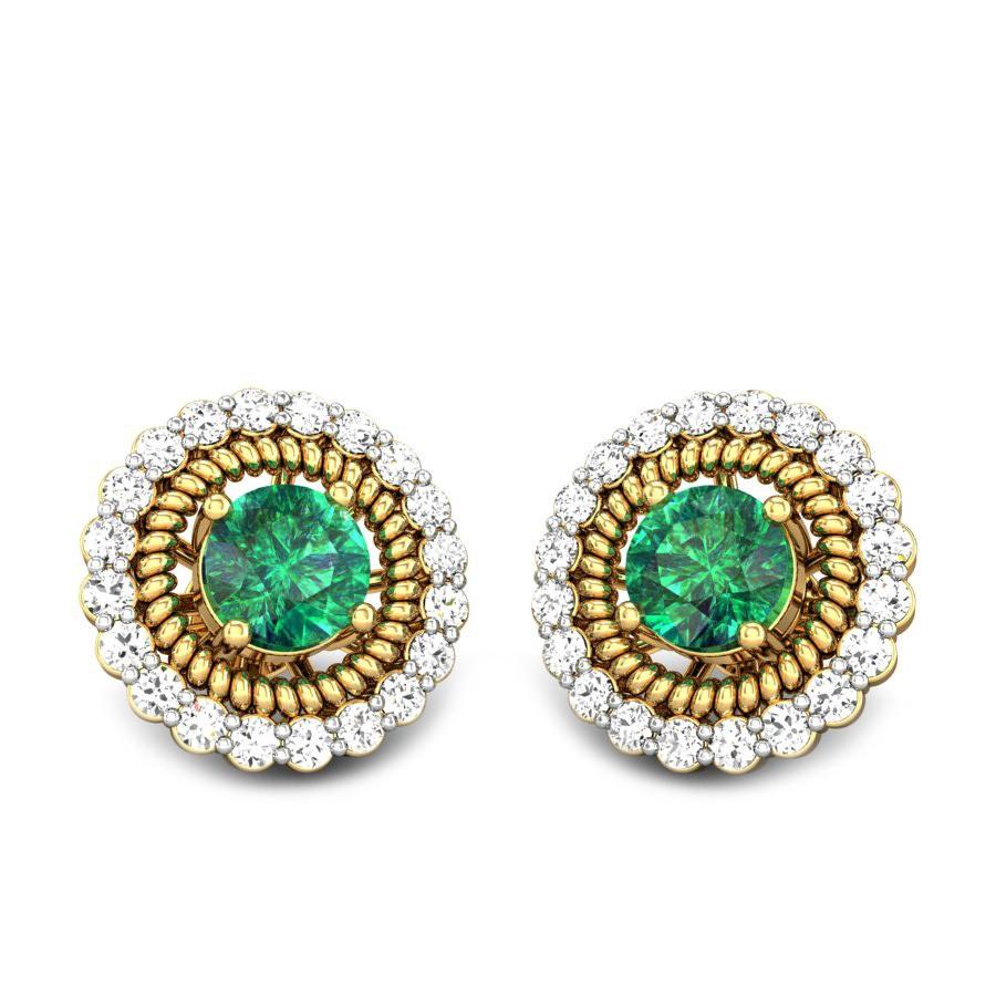 emerald earrings