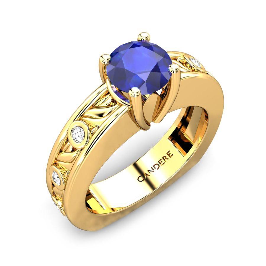 RUKSANAH BLUE SAPPHIRE RING