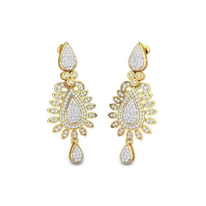 Kalyan jewellers mens earrings top