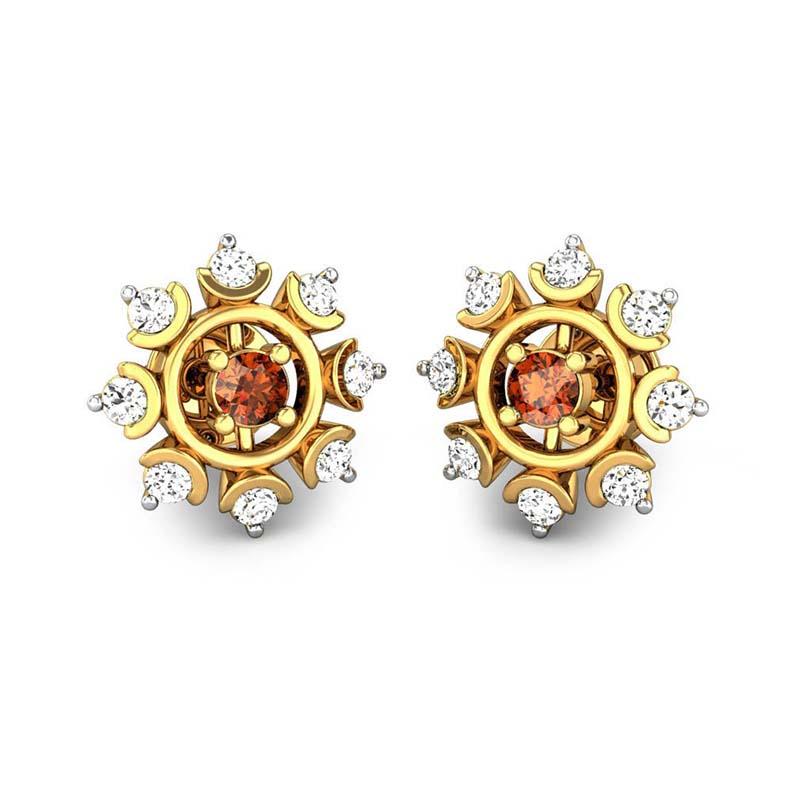 Shop the best design earrings  Kalyan Jewellers