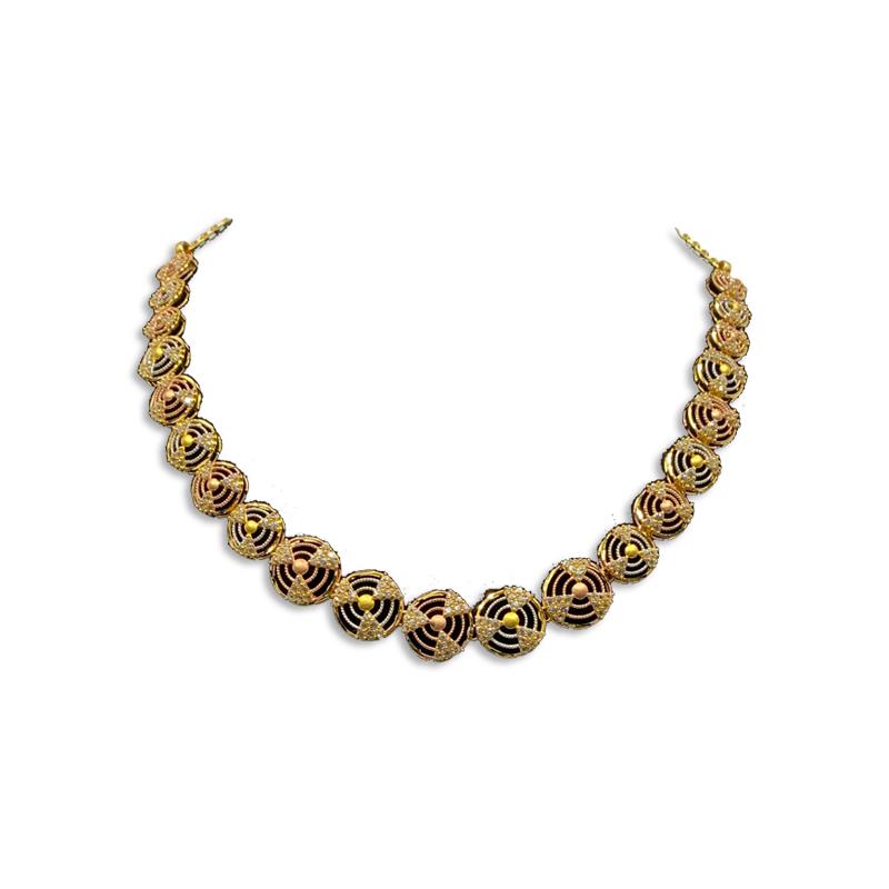 Hyderabadi pearl deals necklace set