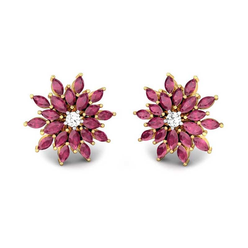 Ruby Earrings