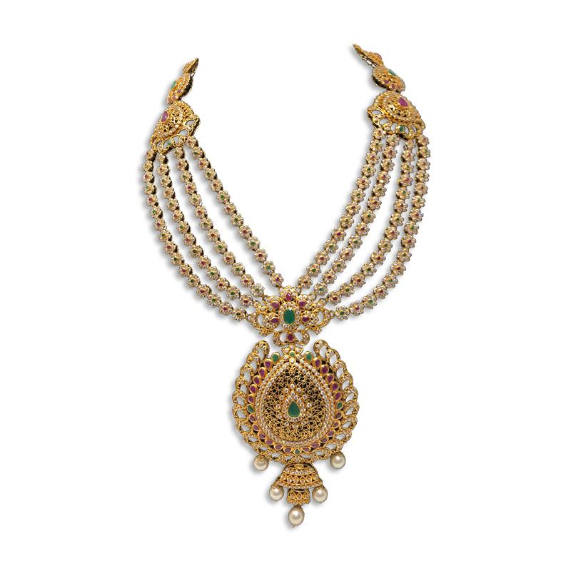 Indian beads discount necklace designs
