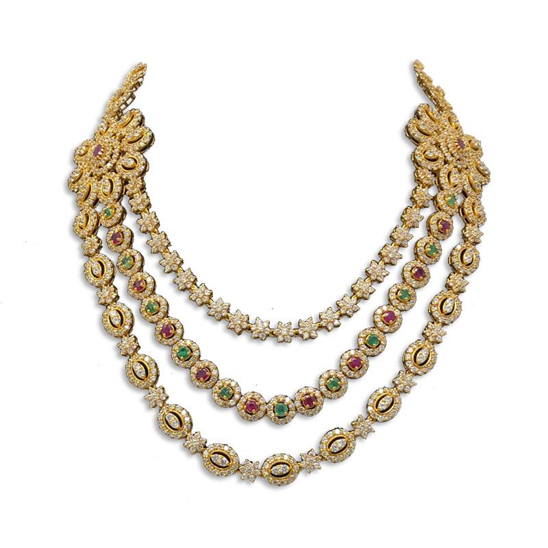 Best Moti jewellery designs Moti necklace set Kalyan Jewellers