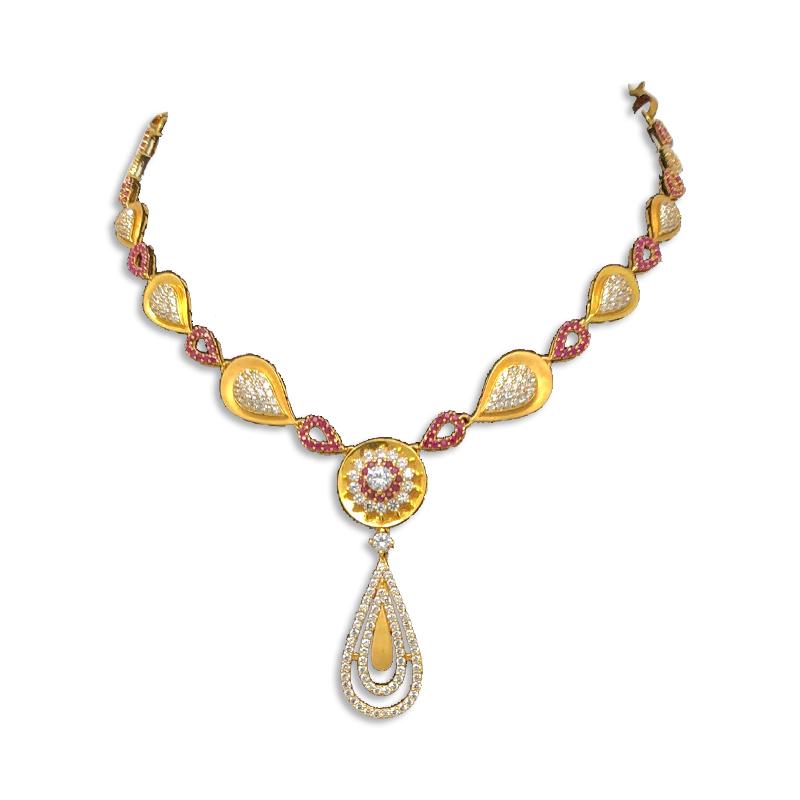 Gold moti sales set design