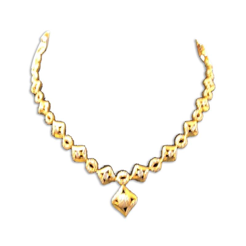 Buy Short Gold Necklaces | Bridal Gold Jewellery - Kalyan Jewellers