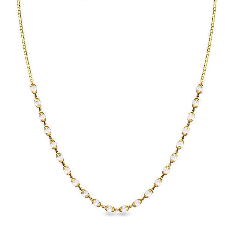 Light weight Gold Necklace Designs