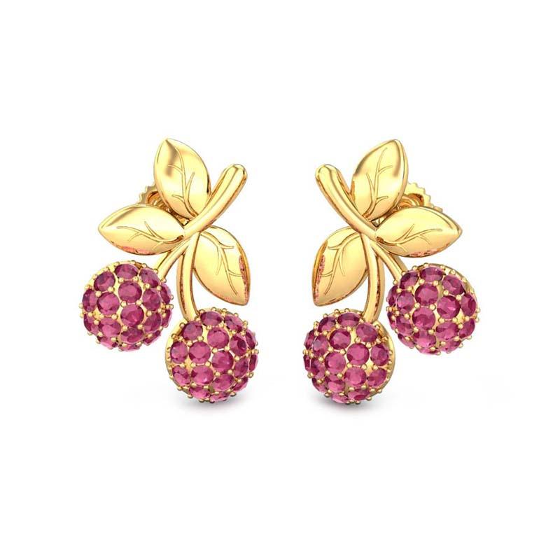 Buy gold earring | Top gold earring designs for daily use | Online