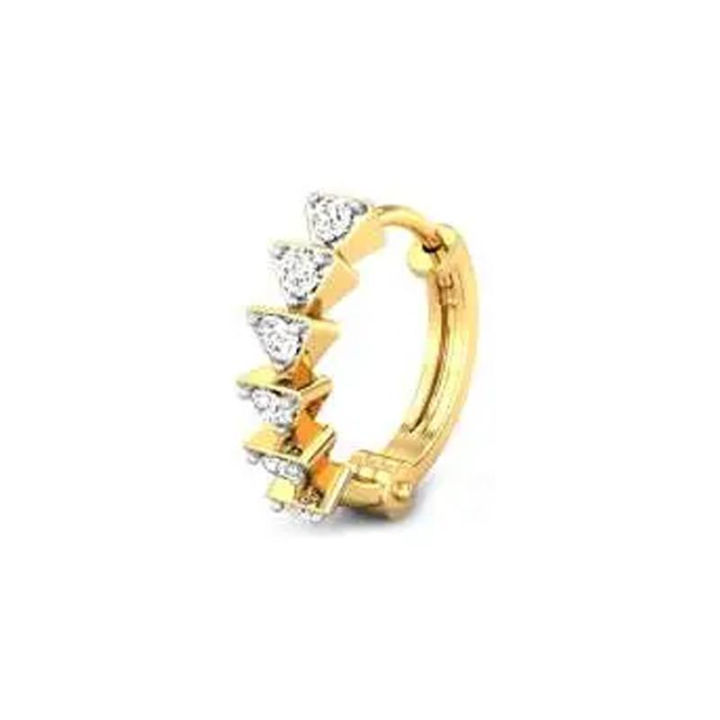 FreshTrends Diamond Nose Stud 14K White Gold Nose Ring Bone 20 Gauge SI1  Clarity, White Gold, white-diamond : Buy Online at Best Price in KSA - Souq  is now Amazon.sa: Fashion