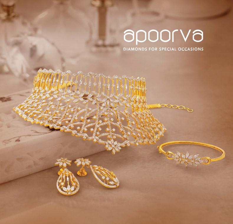 Apoorva Diamond Rings and Bangles