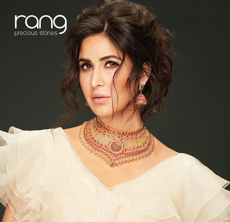 Rang gold necklace