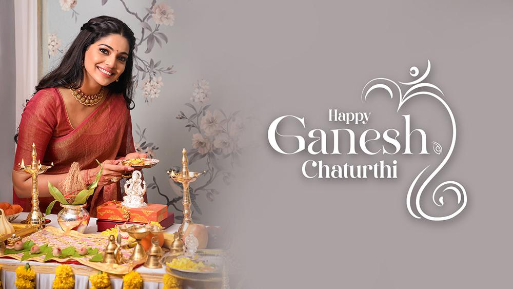 Ganesh on sale chaturthi jewellery