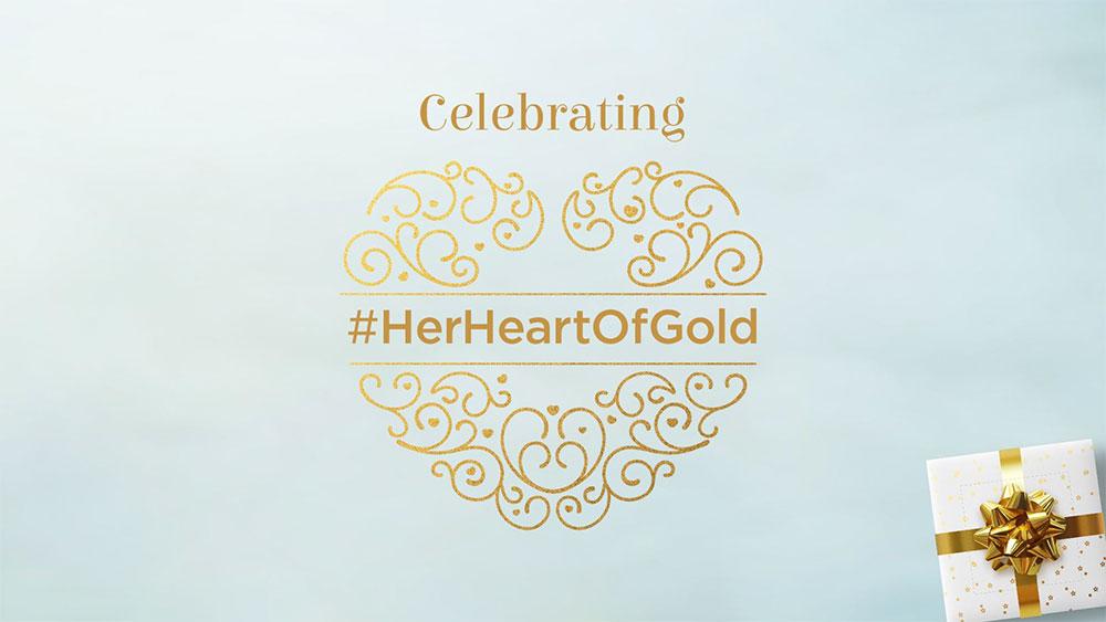 Gift #HerHeartofGold a Golden Gift Gift #HerHeartofGold a Golden Gift