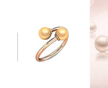 kalyan jewellers pearl collections