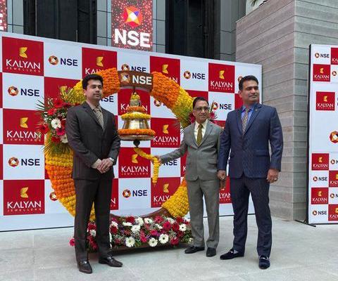 Kalyan Jewellers successfully listed on the National Stock Exchange