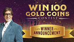 Win 100 Gold Coins Contes