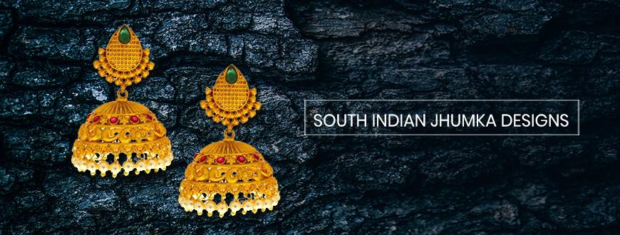 South Indian Jhumka Designs