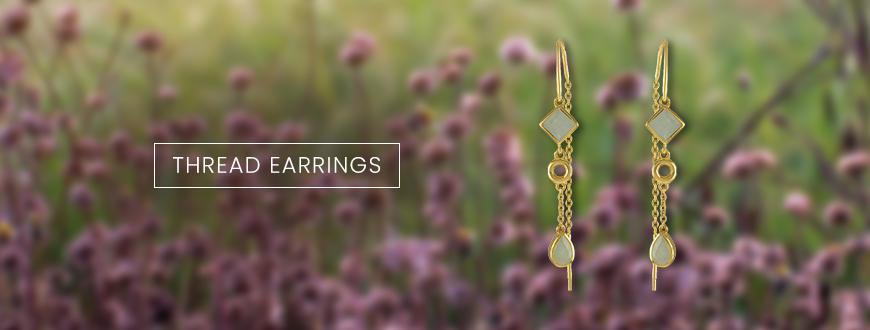 Thread Earrings