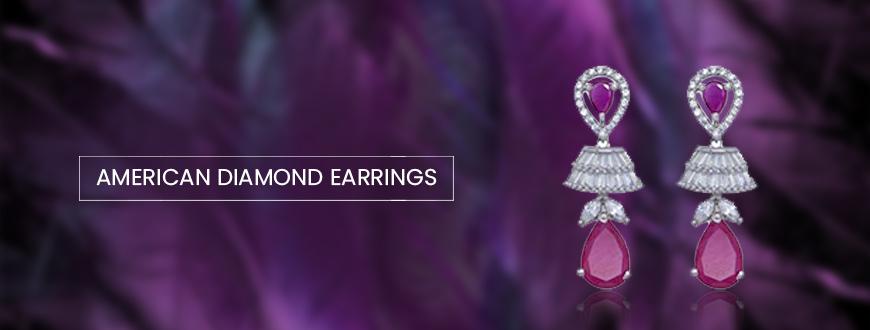 American Diamond Earrings