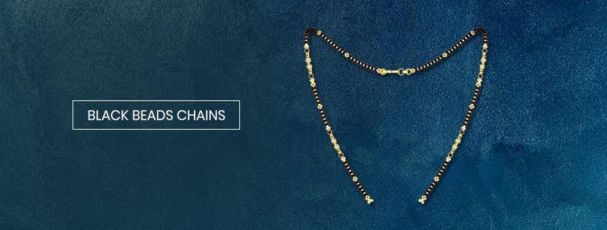 Black Beads Chains