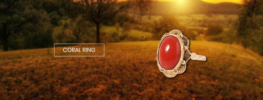 coral ring