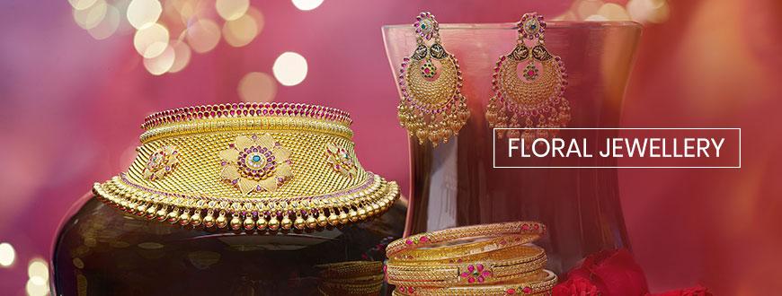 Floral jewellery