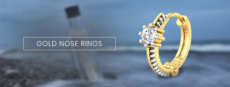 Gold Nose Rings