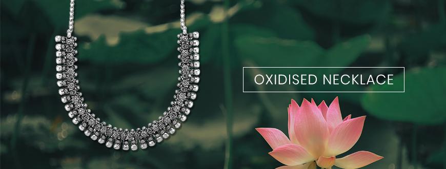 Oxidised Necklace