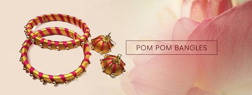 Pom Pom Bangles