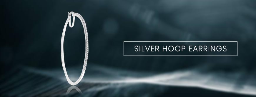Silver Hoop Earrings