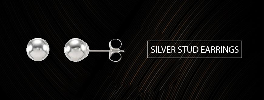Silver Stud Earrings